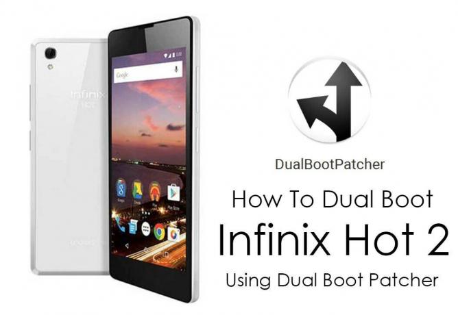 Πώς να κάνετε διπλή εκκίνηση Infinix Hot 2 χρησιμοποιώντας Dual Boot Patcher