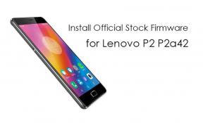 כיצד להתקין את קושחת המניות הרשמית עבור Lenovo P2 P2a42