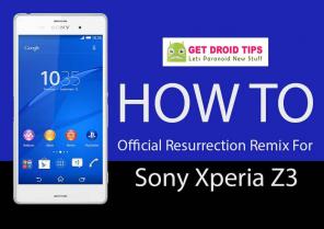 Prenesite Resurrection Remix na Sony Xperia Z3 (Android 9.0 Pie)