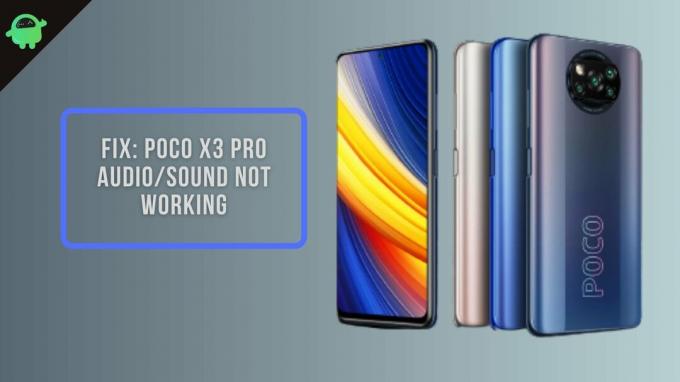 תיקון: Poco X3 Pro AudioSound לא עובד