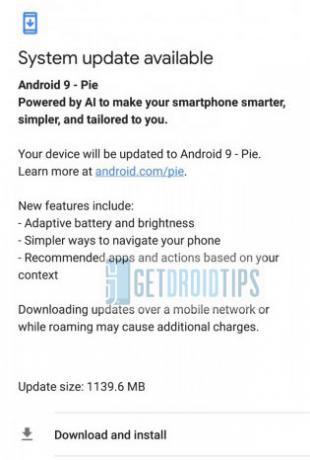 Κατεβάστε το Android 9 Pie