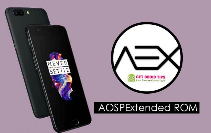 Android 9.0 Pie tabanlı OnePlus 5 için AOSPExtended'i indirin