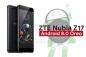 Atsisiųskite ir įdiekite „Android 8.0 Oreo“ į „ZTE Nubia Z17“