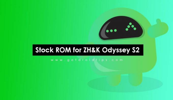 Sådan installeres lager-ROM på ZH&K Odyssey S2 [Firmware Flash-fil]