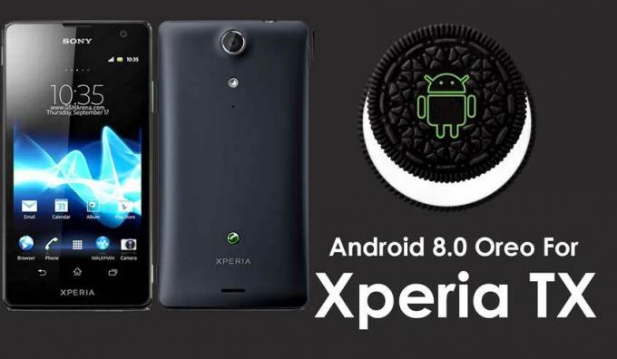 Stáhnout Android 8.0 Oreo pro Sony Xperia TX (AOSP Custom ROM)