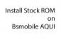 Ako nainštalovať Stock ROM na Bsmobile AQUI [Firmware File / Unbrick]