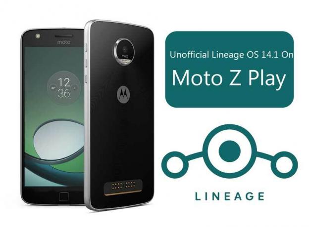 Инсталирайте Неофициална Lineage OS 14.1 на Moto Z Play