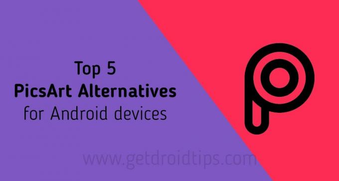 Top 5 alternatív PicsArt pre Android