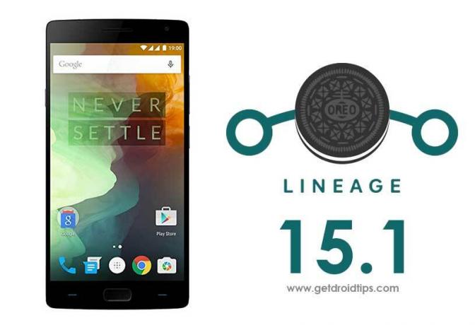 Laadige alla OnePlus 2 (Android 8.1 Oreo) ametlik Lineage OS 15.1