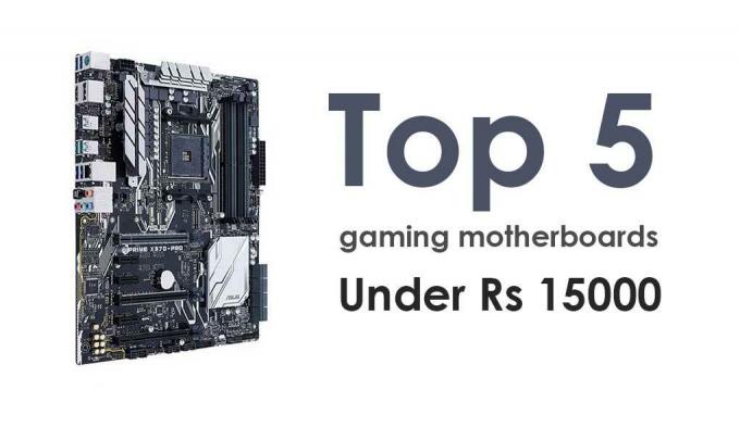 5 principais placas-mãe para jogos abaixo de Rs 15.000