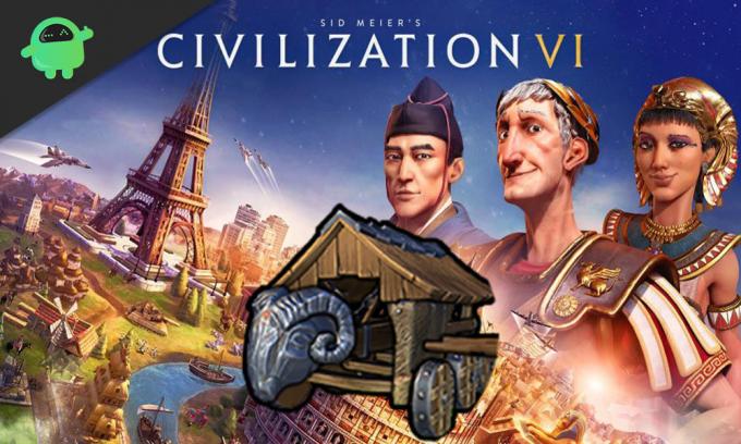 Cómo usar el ariete en Civilization VI