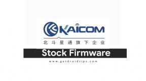 Stock ROMi installimine Kaicom H8-le [püsivara Flash-fail / tühistamata]