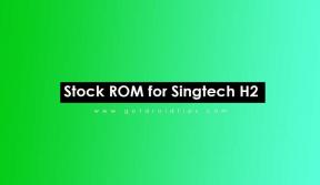 Cara Memasang Stock ROM di Singtech H2 [File Flash Firmware]