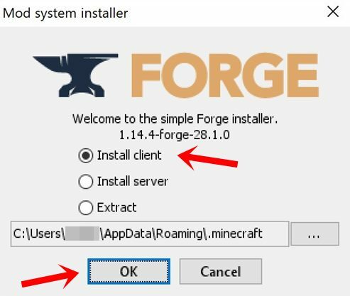 instalar mods forge minecraft