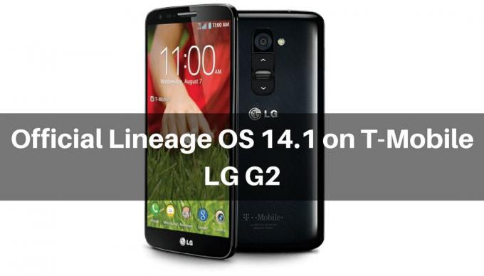 Offizielles Lineage OS 14.1 auf T-Mobile LG G2
