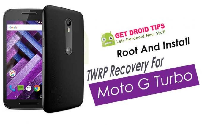 Cum să rădăcină și să instaleze TWRP pentru Moto G Turbo (merlin) (G3 Turbo)