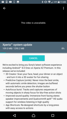 התקן את אנדרואיד 8.0 אוראו 47.1.A.3.254 עבור Xperia XZ Premium