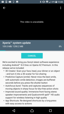 Asenna Android 8.0 Oreo 47.1.A.3.254 Xperia XZ Premiumille