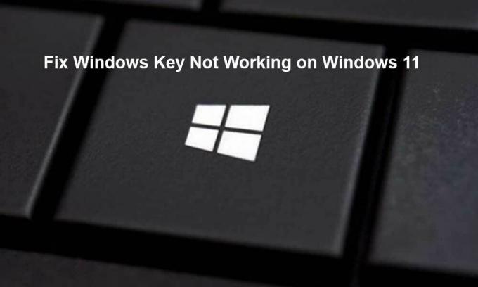 Πώς να διορθώσετε το κλειδί των Windows που δεν λειτουργεί στα Windows 11
