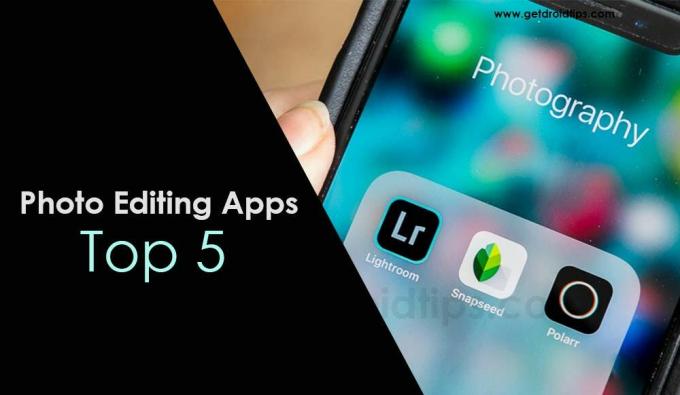 Las 5 mejores aplicaciones de edición de fotos para dispositivos Android