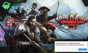 Fix: Divinity Original Sin 2-forbindelsesforsøg mislykkedes