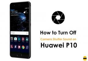 Priročnik za izklop zvoka zaslona kamere na Huawei P10