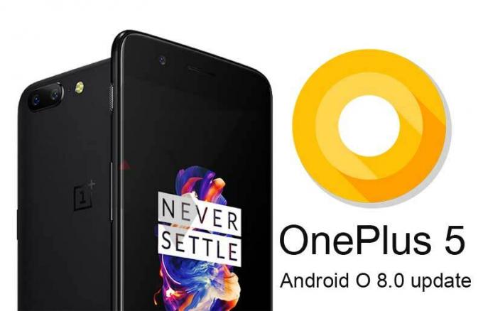 OnePlus 5 Uradna posodobitev za Android O 8.0 (Oreo)
