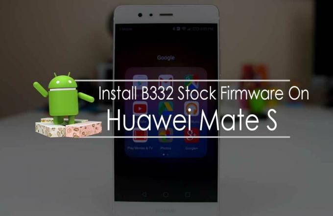 Installer B332 Marshmallow-firmware på Huawei Mate S (CRR-L09) (Vodafone)