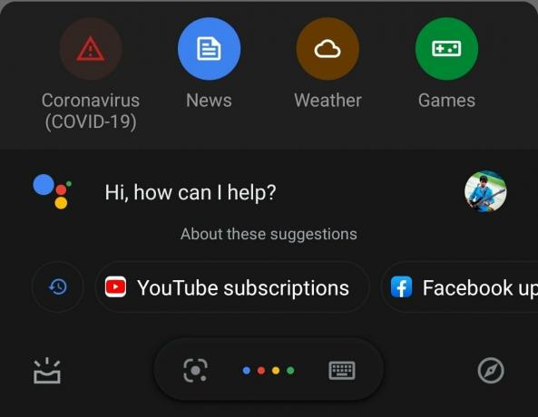 uporabite Google Assistant namesto pripomočka Google Search Bar