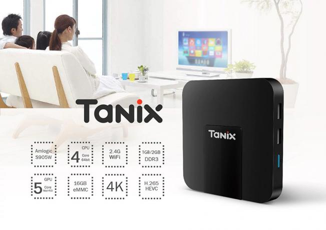 [Tilbud] Tanix TX3 Mini TV Box tilbud på Gearbest