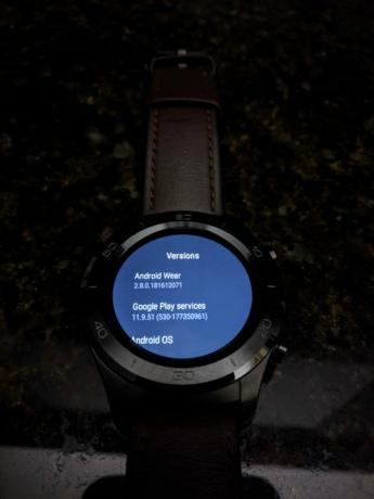 Android Wear 2.8 na zegarku Huawei Watch 2