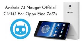 ओप्पो फाइंड 7a / 7s के लिए एंड्रॉइड 7.1 नौगट आधिकारिक CM14.1 कैसे स्थापित करें