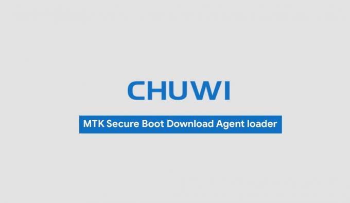 Chuwi MTK Secure Boot downloaden Agent loader-bestanden downloaden [MTK DA]