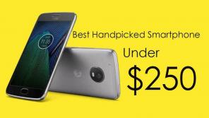 Melhores telefones Android desbloqueados abaixo de US $ 250