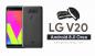 Загрузите и установите LS99720A Android 8.0 Oreo на Sprint LG V20