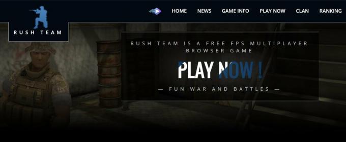 Rush Team FPS játék