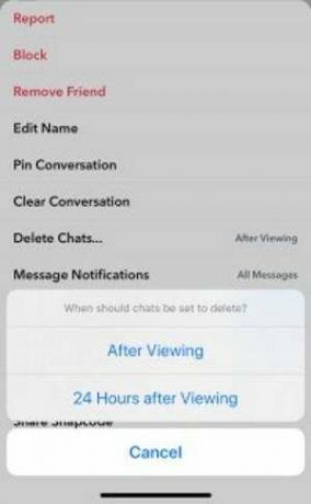 Как удалить сообщения Snapchat с помощью Clear Chats, даже если нас не видели