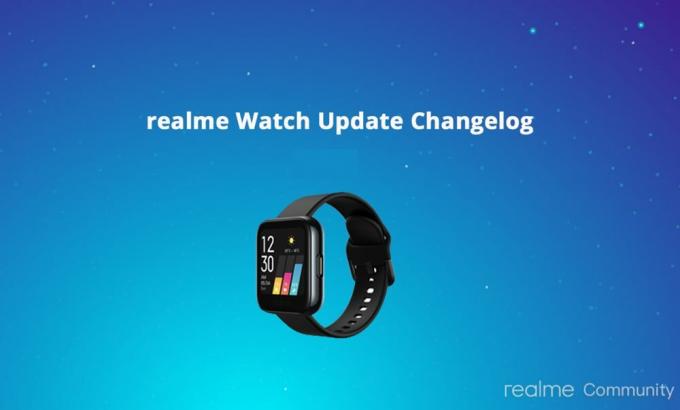 actualización de software realme watch