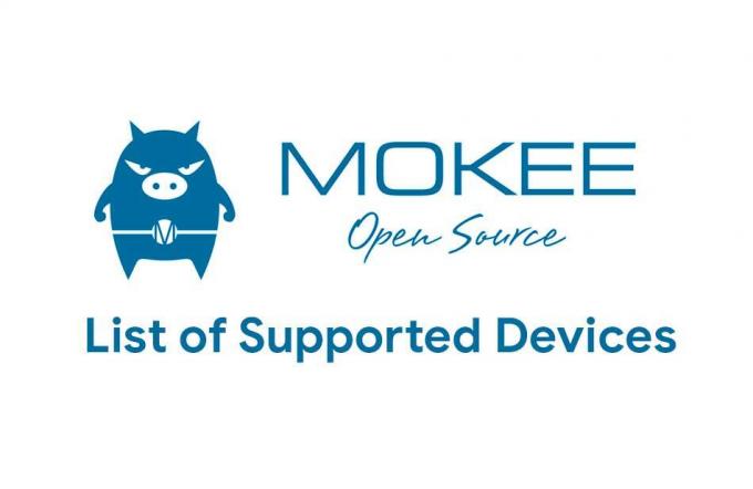 Liste over støttede enheter for å motta Mokee OS 8.1 Oreo Custom ROM
