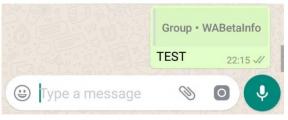 En Son WhatsApp Beta v2.18.201 Mesaj Gönderme Özelliğini Getiriyor