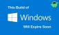Build Windows Ini Akan Segera Kedaluwarsa Kesalahan di Windows 10: Bagaimana Cara Memperbaiki?