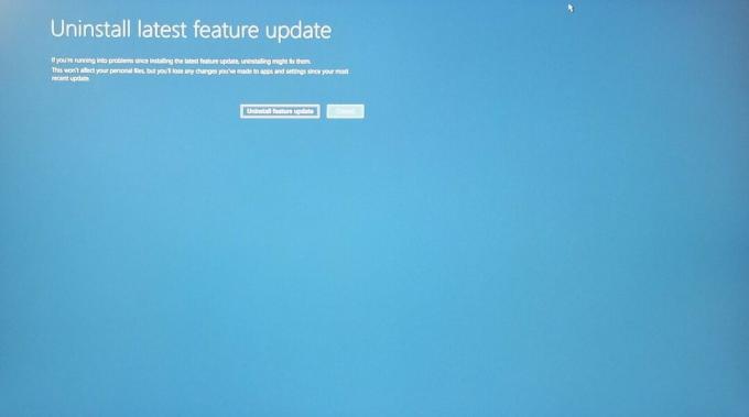 Windows Kalite ve Özellikler Güncellemelerini Kaldır (6)