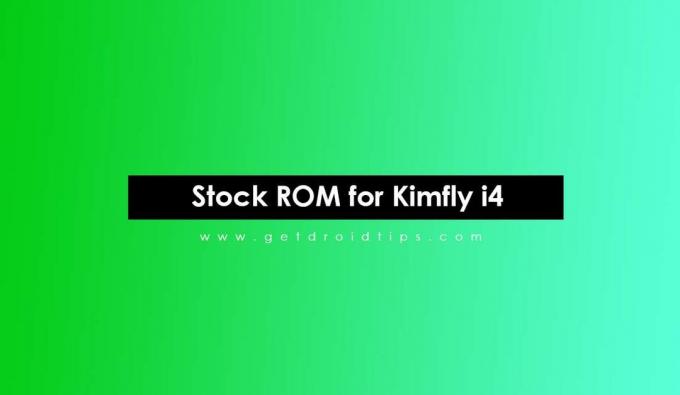 كيفية تثبيت Stock ROM على Kimfly i4 - مستوحى من [ملف فلاش للبرامج الثابتة]