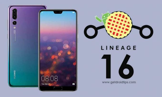 Lejupielādēt instalējiet Lineage OS 16 uz Huawei P20 Pro, pamatojoties uz Android 9.0 Pie