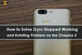 Sådan løses gyro stoppet arbejds- og rotationsproblem på Oneplus 5