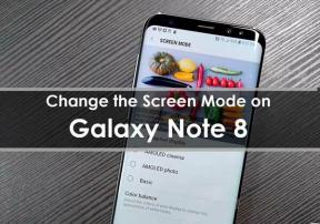 Kako promijeniti način zaslona na Galaxy Note 8