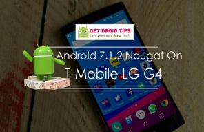 Last ned Installer Offisiell Android 7.1.2 Nougat On T-Mobile LG G4 (Custom ROM, AICP)