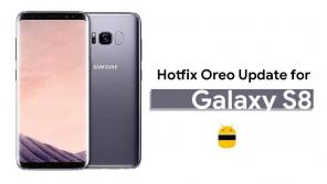 Töltse le az Oreo gyorsjavítás frissítés telepítését a Galaxy S8-hoz a G950FXXU1ZQK1 segítségével