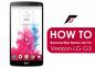 Įdiekite „Verizon LG G3“ („Android Nougat“) „Resurrection Remix“ OS