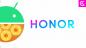Hvilken Honor-telefon får Android 14?